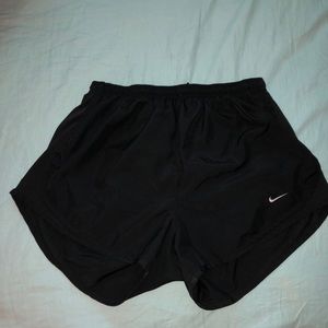 Nike women’s black running shorts